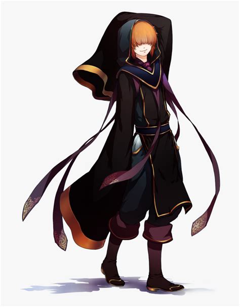 Anime Wizard Png Anime Mage Male Transparent Png Kindpng