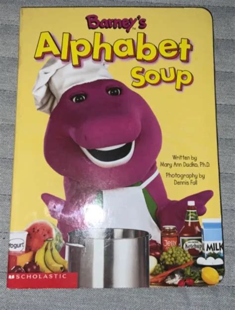 Barneys Alphabet Soup Barney 1570641188 Mary Ann Dudko Board Book