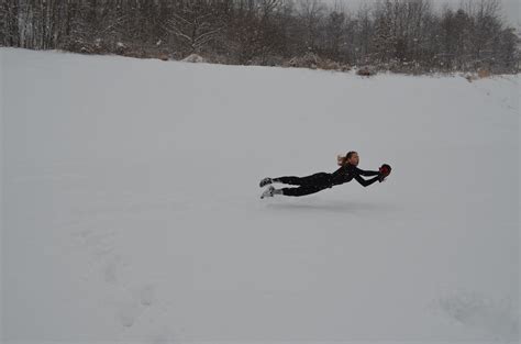 Another Diving Catch In Snow Which Resulted In A Face Plant In Snow Snow Winter Adventure