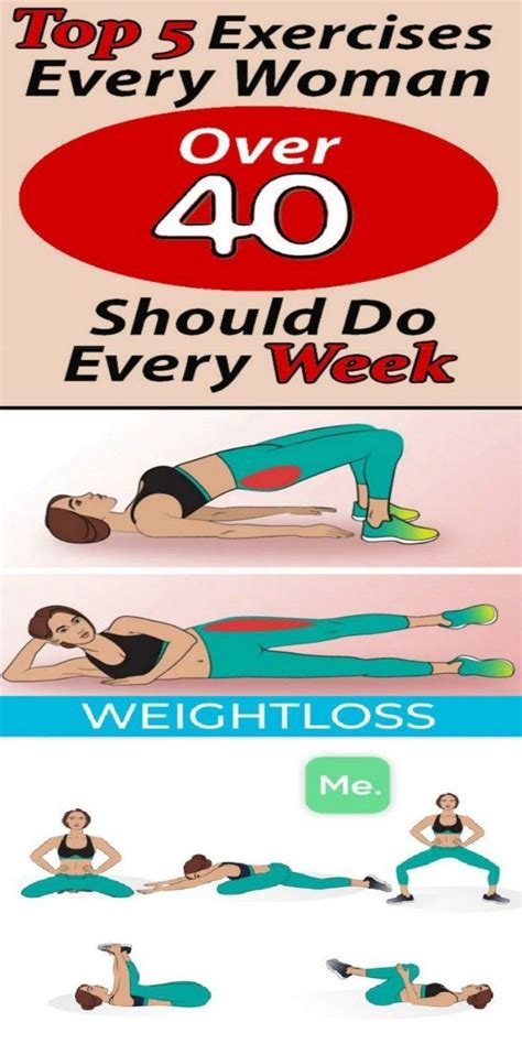 Top 5 Exercises Every Woman Over 40 Should Do Every Week Health Care