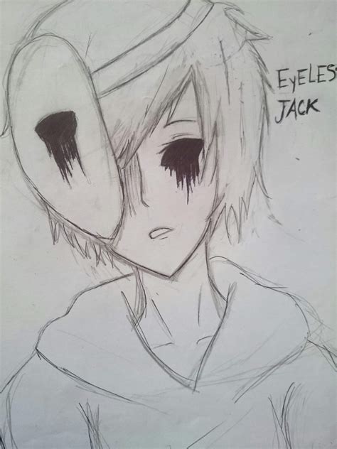 Dibujo De Eyeless Jack Creepypastas Amino Amino