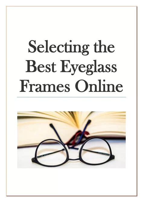 Ppt Selecting The Best Eyeglass Frames Online Powerpoint Presentation