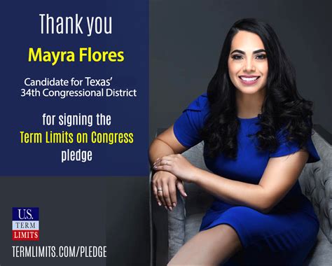 Mayra Flores Pledges To Support Term Limits On Congress Us Term Limits