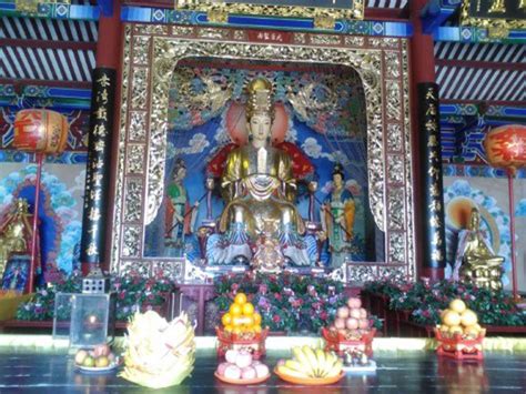 Tian hou gong temple is a chinese temple situated in jalan balik bukit in the north of the chinatown of kuala terengganu, terengganu, malays. Tian Hou Temple, Shenzhen - Vanessa & Ian