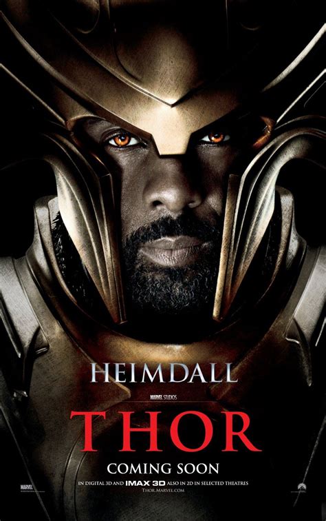 Thor Poster Marvel Idris Elba Marvel Vingadores