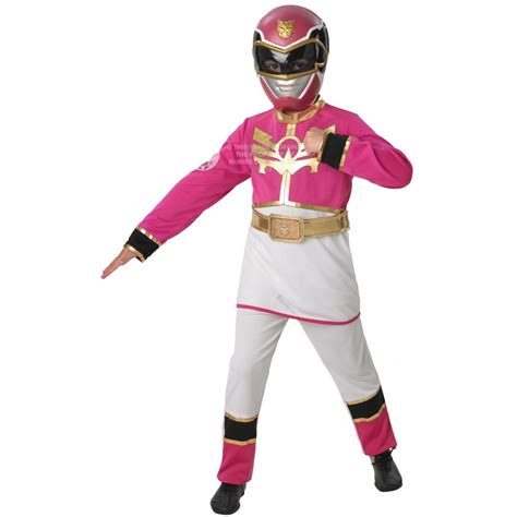 Power Rangers ~ Pink Girl Power Ranger Megaforce Kids Costume