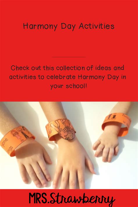 Harmony Day Activities From Mrs Strawberry Harmony Day Activities