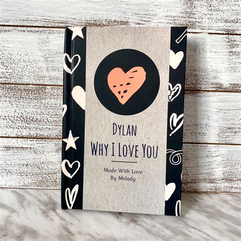 Personalized I Love You Book The Story Of Us Personalized Etsy