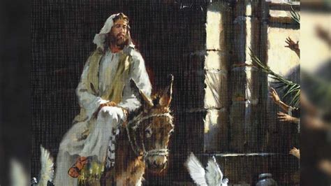 What Is The Meaning Of Jesus´ Ride Into Jerusalem On A Donkey