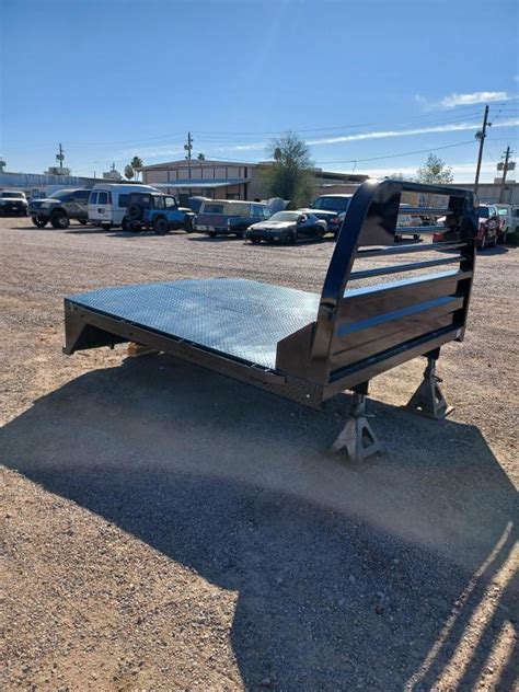 2022 Iron Ox Flatbed W Gooseneck Truck Bed Dodge Or Gm Dually Take Off