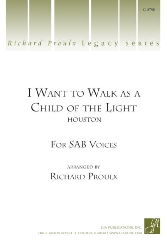 Gia Publications I Want To Walk As A Child Of The Light