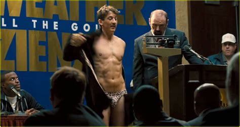 Miles Teller Wears Just A Thong In Bleed For This Trailer Photo Aaron Eckhart