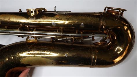 King Zephyr Tenor Saxophone 278792 With Tm Brand Neck No Original