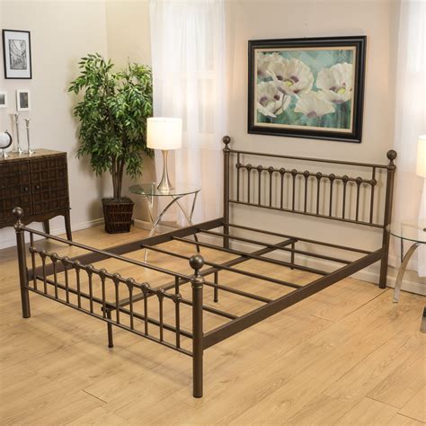 Noble House Bed Frame Cal Kingcopper Gold