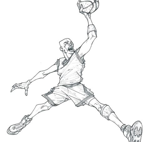 Dunking Coloring Pages Coloring Pages