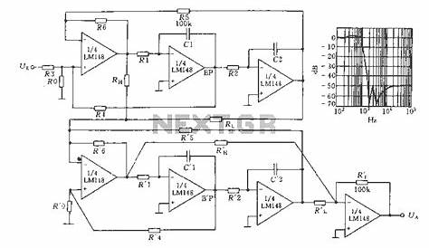 audio filter circuit diagram