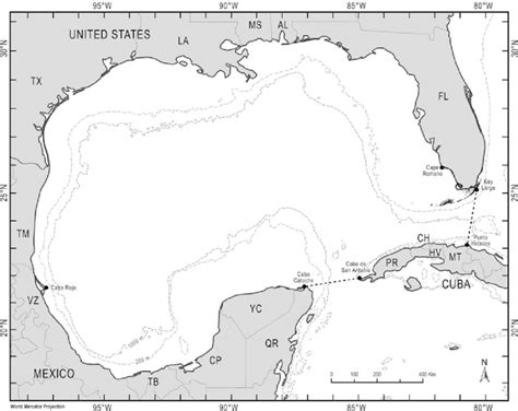 1 Gulf Of Mexico Delimiting The Geographic Boundaries Considered In