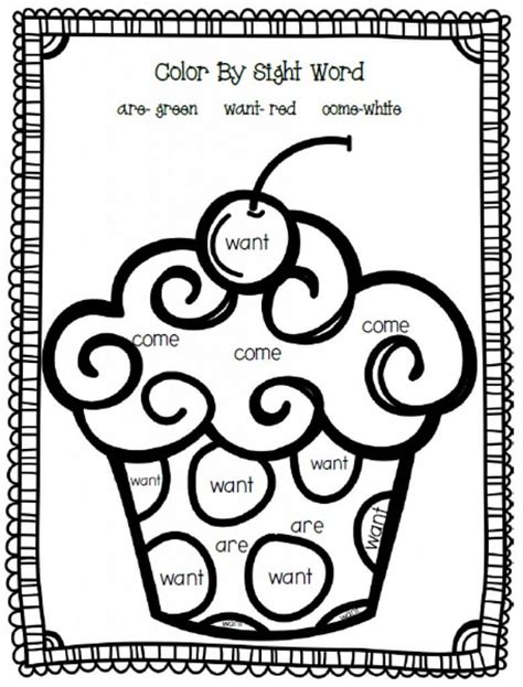 Coloring Sheet With Color Words Simple Color Words Coloring Pages