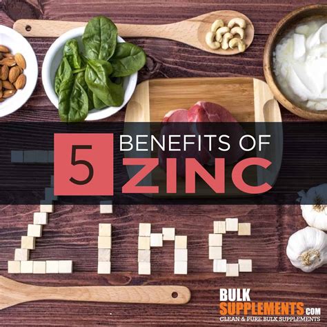 Zinc Supplement Benefits Side Effects Foods And Dosage