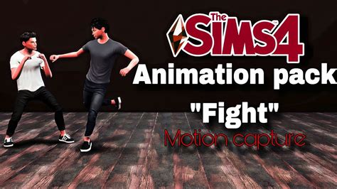 The Sims 4fight Animationanimation Pack Sims 4download Youtube