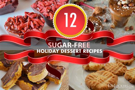 Christmas meal preparation for diabetics senior 12 Sugar-Free Holiday Dessert Recipes - DrJockers.com