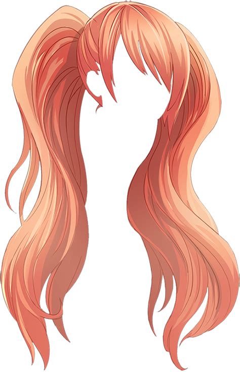 The much requested hair tutorial! Anime Hairstyles Png (With images) | Anime hair, Manga hair, Chibi hair