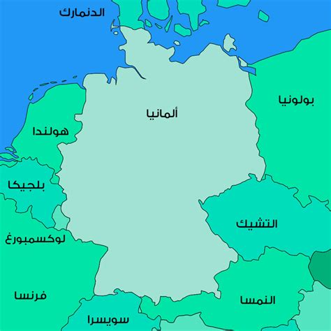 اين تقع المانيا