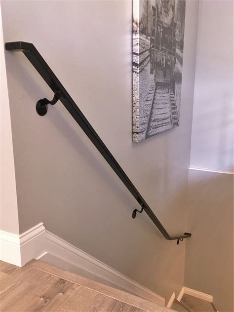 Shop our glass railing, cable railing, & bar systems online. Long Handrail at Winder Steps - Great Lakes Metal Fabrication