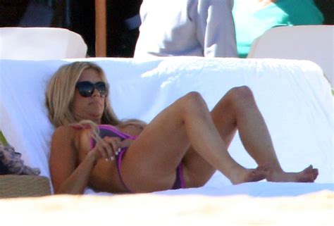Christina El Moussa In Bikini At A Pool In Los Cabos
