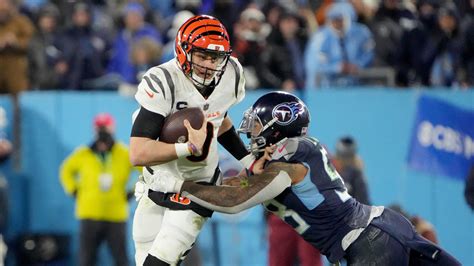 How the Bengals Beat the Titans to Advance to the AFC Championship width=