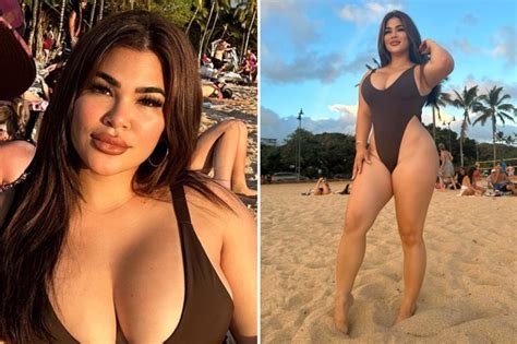 Former Ufc Beauty Rachael Ostovich Puts On Busty Display In Thong Swimsuit As Fans Gush It Just