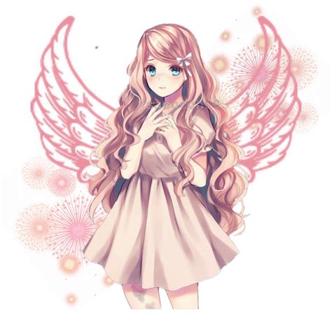 Angel Girl Anime Art
