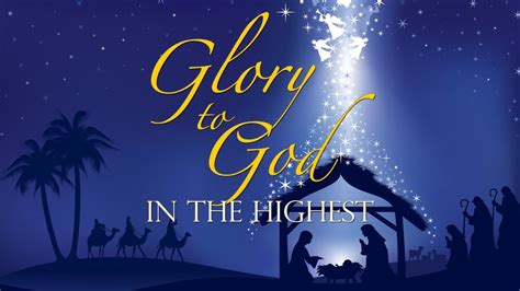 Glory Glory Glory To God In The Highest English Hymns Youtube