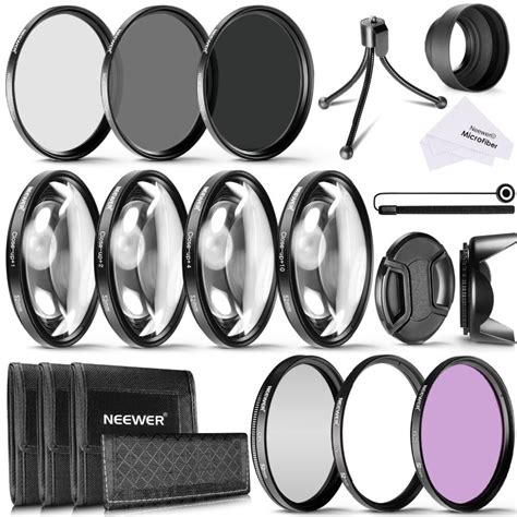 Neewer 52mm Camera Lens Filter Kit52mm Close Up Macro Filters124