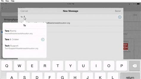 Tap on each to preview what the text looks like so you can select the right style for your video. How to Write an Email on Your iPad or iPhone - YouTube