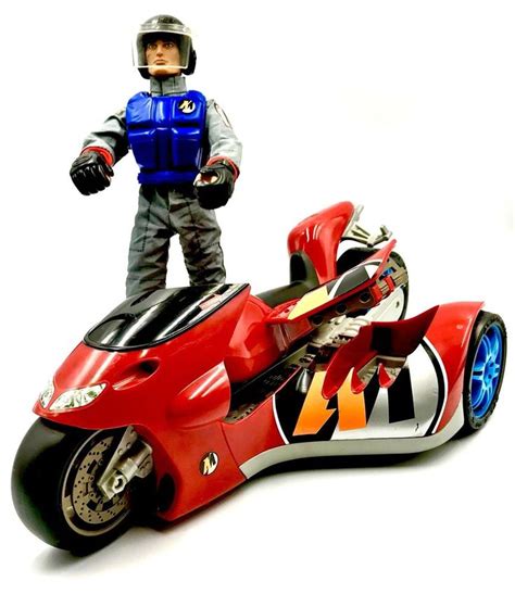 Action Man Bundle Extreme Moto Bike And Figure Racing Suit Glove Helmet