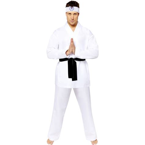 Miyagi Do Karate Adult Costume 4 Pieces Size Xl Big W