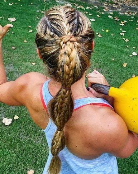 45 Best Ideas Hair Braids For Sports Volleyball Hair Braids Sporty