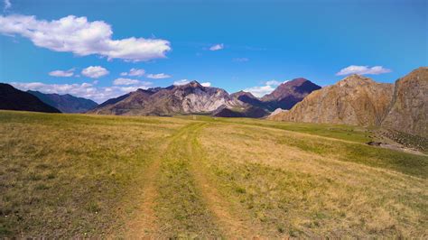 Incredible View Of Altai Mountain Valley Altai Mountains Landscape