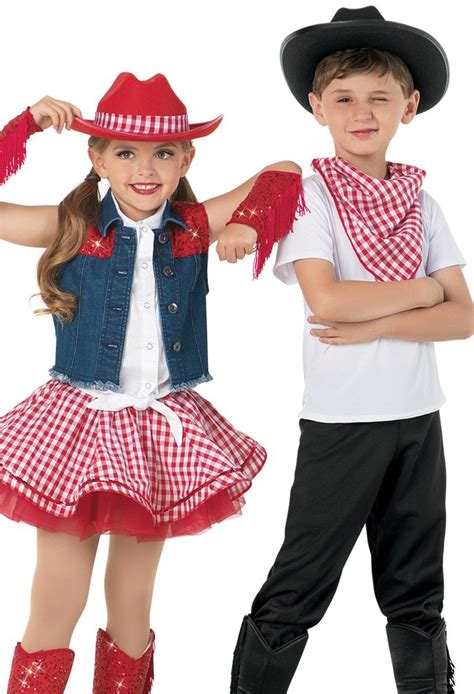 Cowboy Dance Costume Accessories Set Weissman Dance Costumes