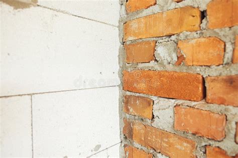 Masonry Autoclaved Aerated Concrete Blocks And Bricks On Concrete