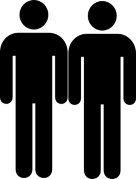 Toutes les équipes du groupe bonhomme vous souhaitent une très belle année 2021 ! Twin Toilet Men Clip Art at Clker.com - vector clip art ...