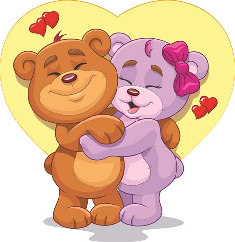 bear hug cartoon images