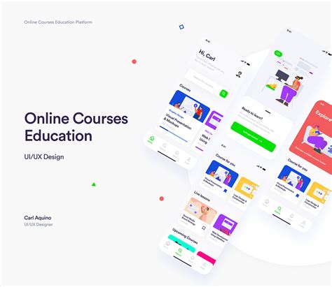 Online Courses Education Uiux Design Behance