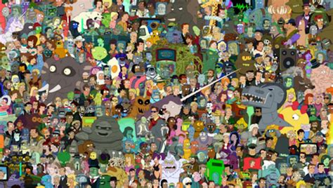 Check Out This Insane Collage Of Every Single Futurama
