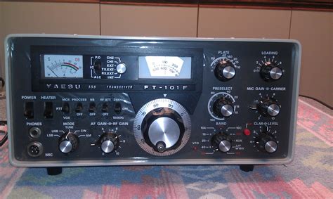 Yaesu Ft 101f The Old Tube Radio Archives