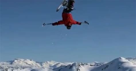 Watch Paralyzed Skier Does Backflip On Slopes Cbs News