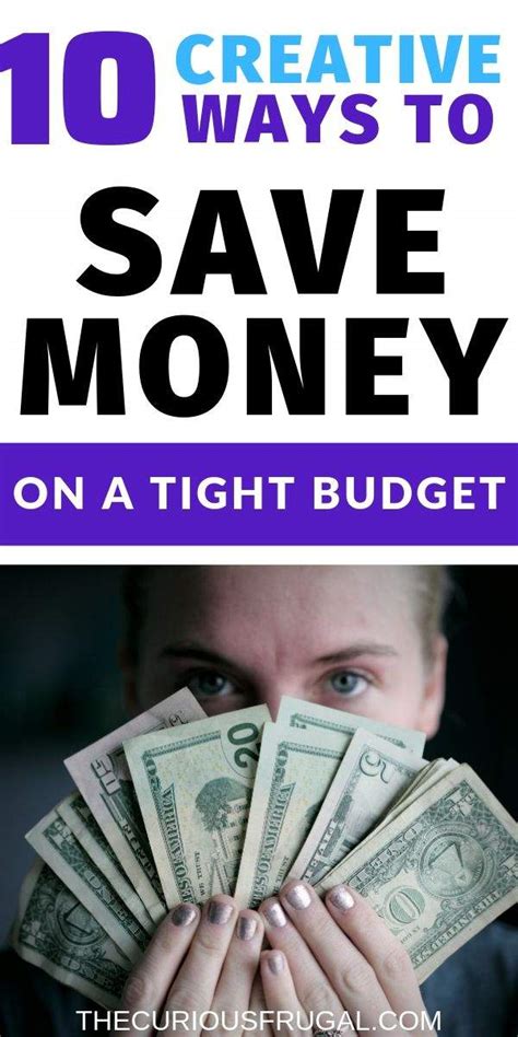It can feel like every penny is going towards paying your bills, with nothing left at the end of the month. 10 Creative Ways To Save Money On A Tight Budget - The Curious Frugal
