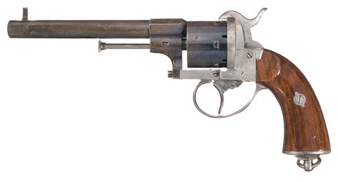 Unique German Made Double Action Pinfire Revolver Rock Island Auction