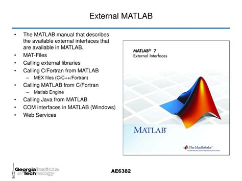 Ppt Extending Matlab Powerpoint Presentation Free Download Id317577